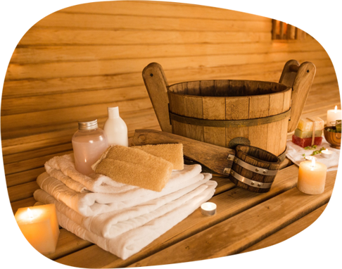 裸の心で語り合う贅沢。